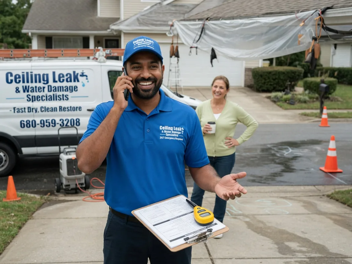 Ceiling Leak Cleanup Miami, TX FAQs
